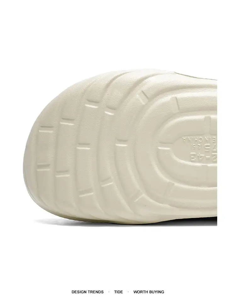 Men's Winter New Eva Slippers with Thick Sole, Warm and Fleece-Lined, Soft Sole for Home and Outdoor Use, Non-Slip Cotton Shoes — feature 8