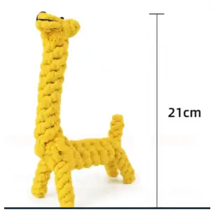 Dog Toy Rope, Bite-Resistant Molar Rope Knot Ball, Puppy Chewing Rope, Labrador Shepherd Golden Retriever Fun Tug-Of-War Rope
