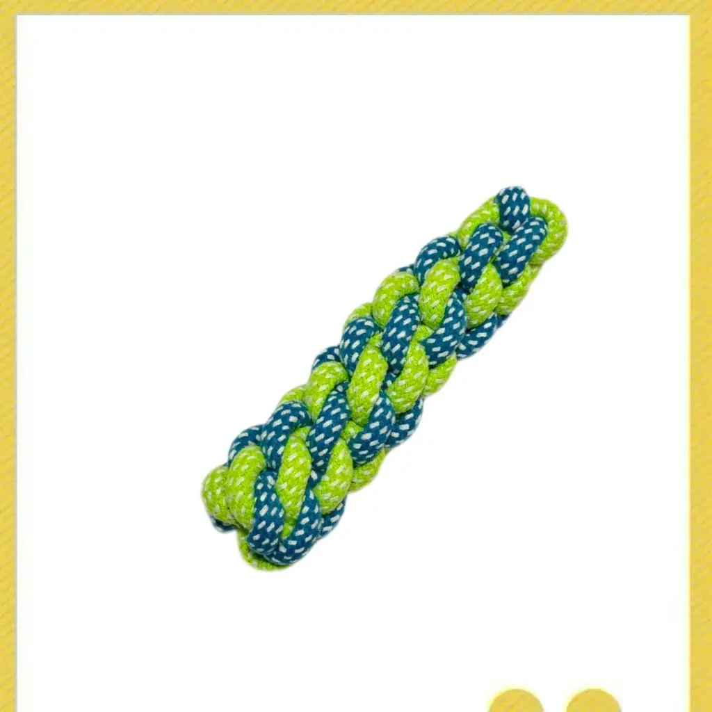 Dog Toy Rope, Bite-Resistant Molar Rope Knot Ball, Puppy Chewing Rope, Labrador Shepherd Golden Retriever Fun Tug-Of-War Rope
