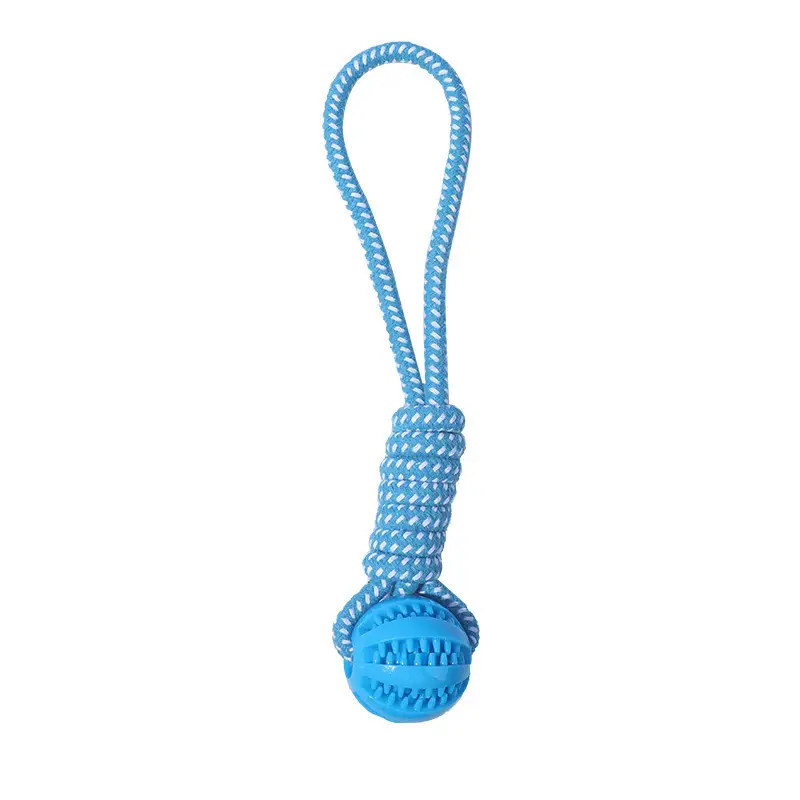 Dog Toy Rope, Bite-Resistant Molar Rope Knot Ball, Puppy Chewing Rope, Labrador Shepherd Golden Retriever Fun Tug-Of-War Rope