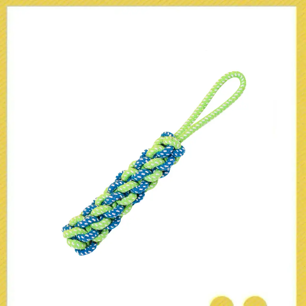 Dog Toy Rope, Bite-Resistant Molar Rope Knot Ball, Puppy Chewing Rope, Labrador Shepherd Golden Retriever Fun Tug-Of-War Rope