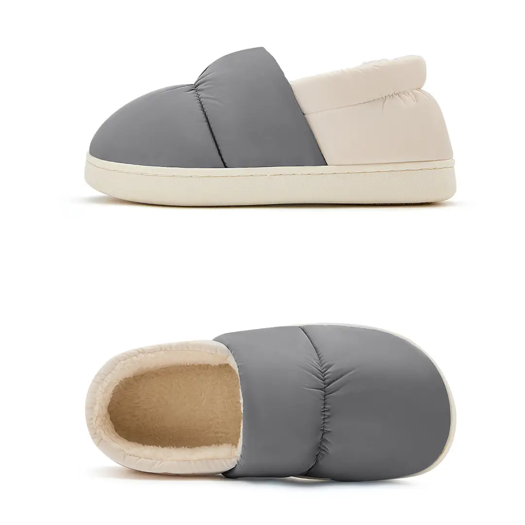 Maternity Shoes Autumn Closed Heel 2025 New Indoor Home Warm Maternity Cotton Shoes Non-Slip Waterproof Cotton Slippers Women's Winter — feature 19