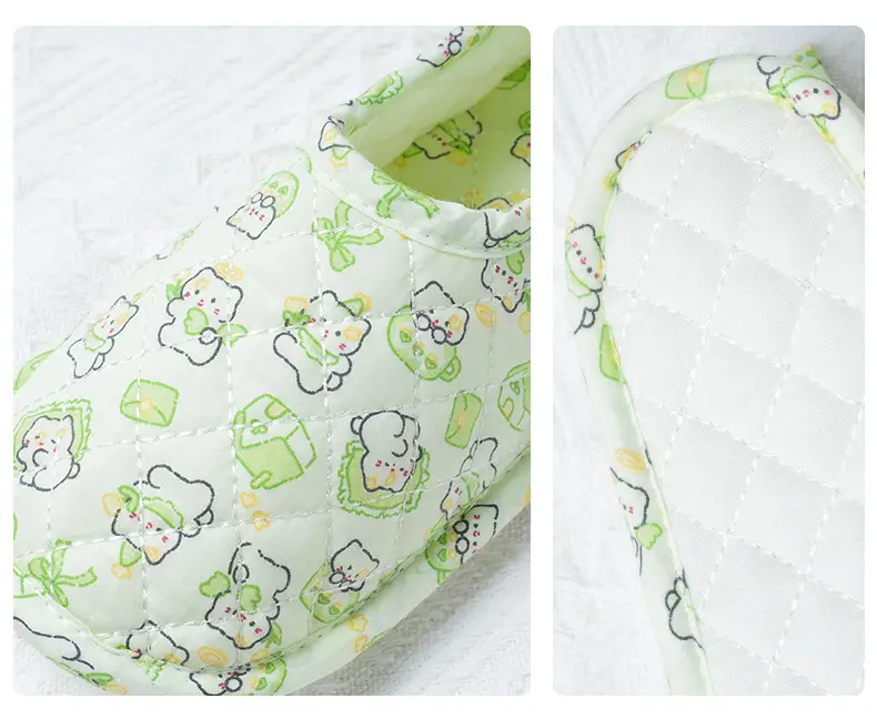 Special Crawling Mat Shoes for Pregnant Women, Thin Home Wooden Floor Breathable Soft Sole Non-Slip Heel-Covering Cotton Slippers Wholesale — feature 4