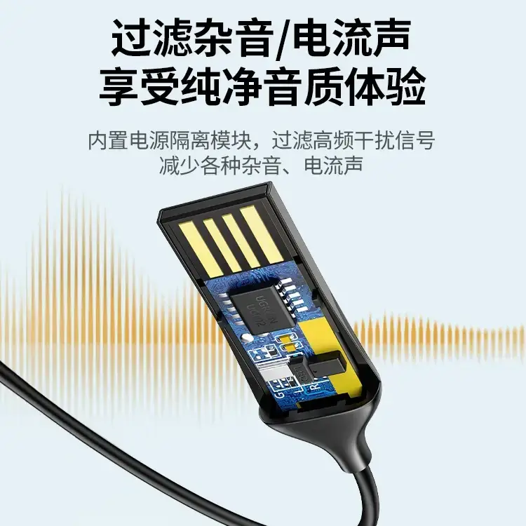 Greenlink Bluetooth 5.4 Aux Audio Cable 1m USB