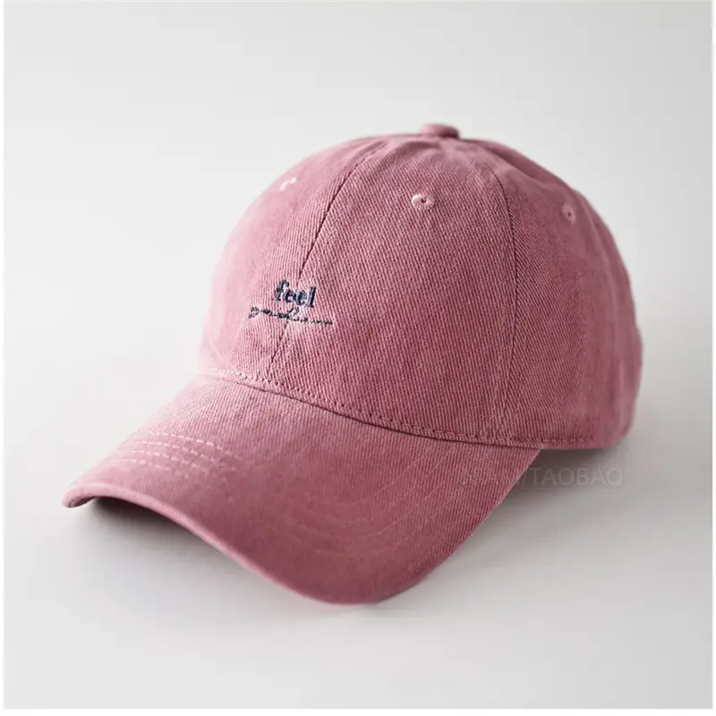 Maroon Letter Embroidered Baseball Cap Unisex - Image 10