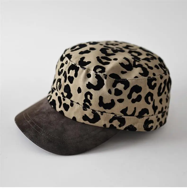 Leopard Print Baseball Cap for Women Face-Slimming Sunshade — feature 5