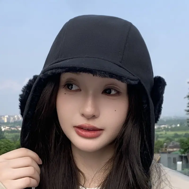 Winter Fleece Lined Pilot Hat for Men Women - Image 8