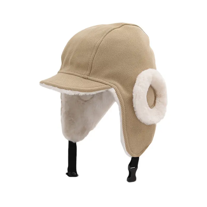 Winter Fleece Lined Pilot Hat for Men Women - Image 9