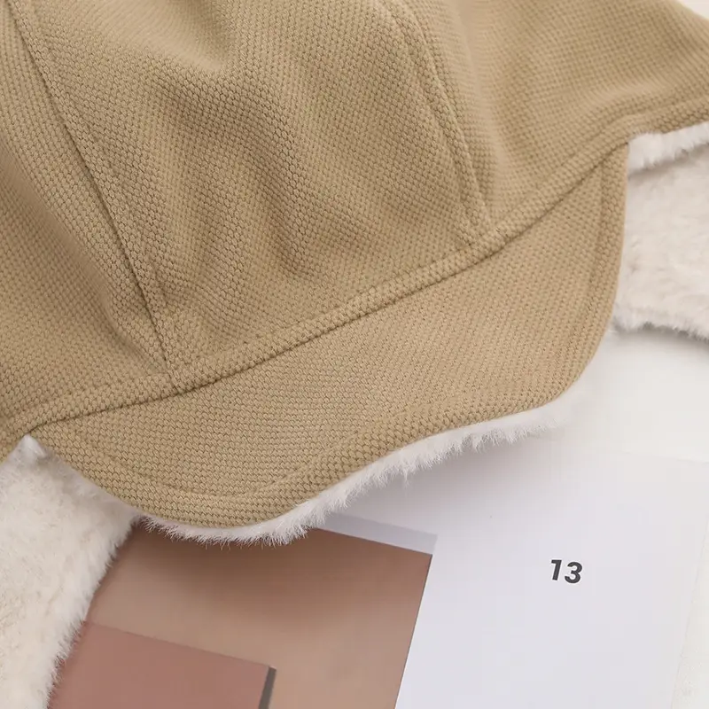Winter Fleece Lined Pilot Hat for Men Women — feature 22