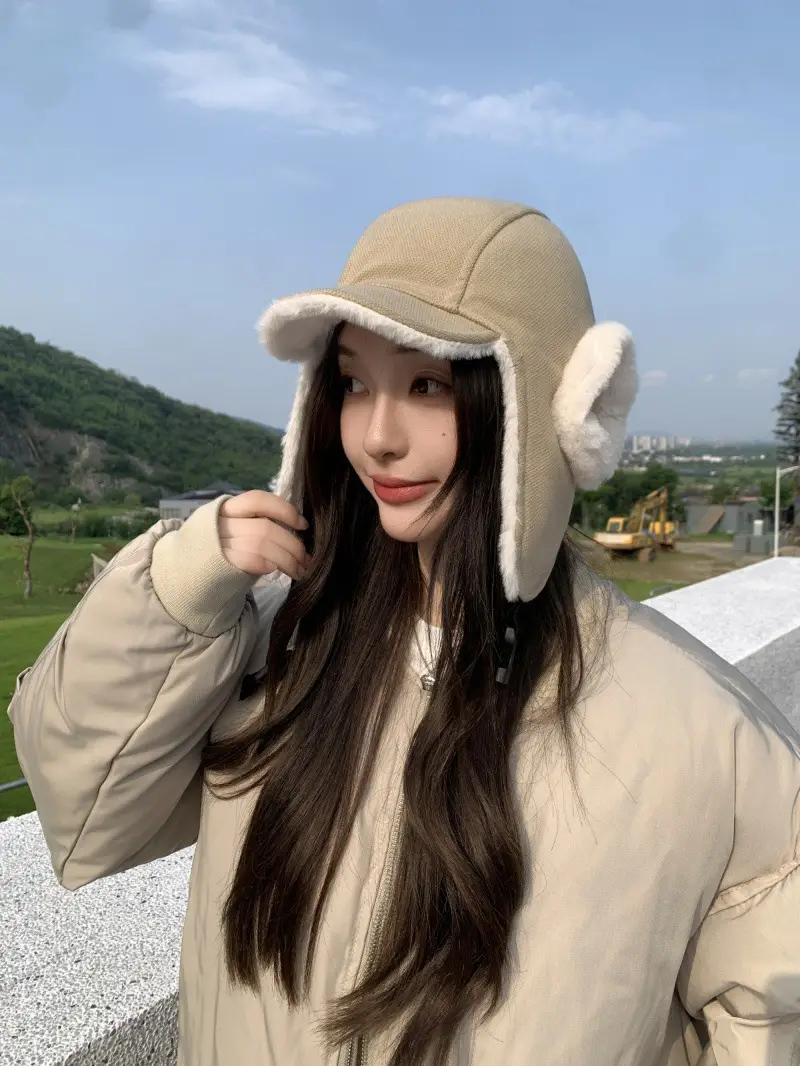 Winter Fleece Lined Pilot Hat for Men Women — feature 6