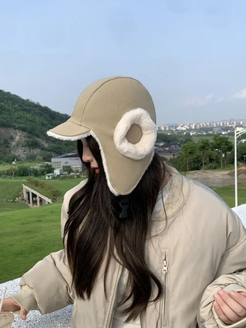 Winter Fleece Lined Pilot Hat for Men Women — feature 8