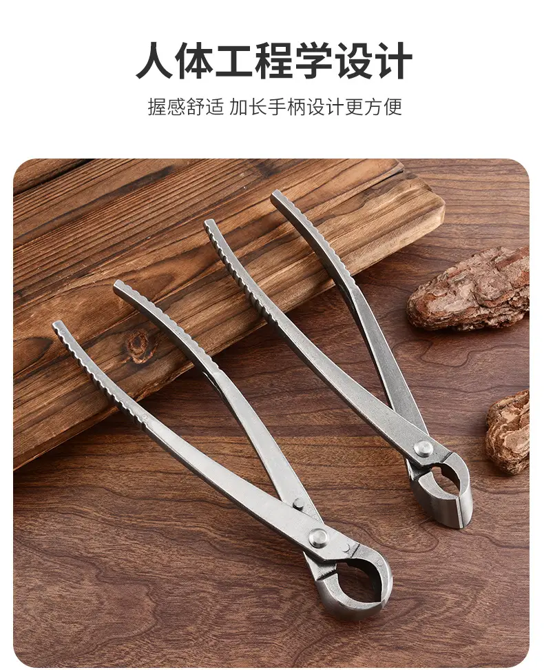 Garden Tool Bag Stainless Steel Gardening Tool Set Ball Joint Pliers Diagonal Shears Leaf Bud Shears Gardening Tool Set — feature 5