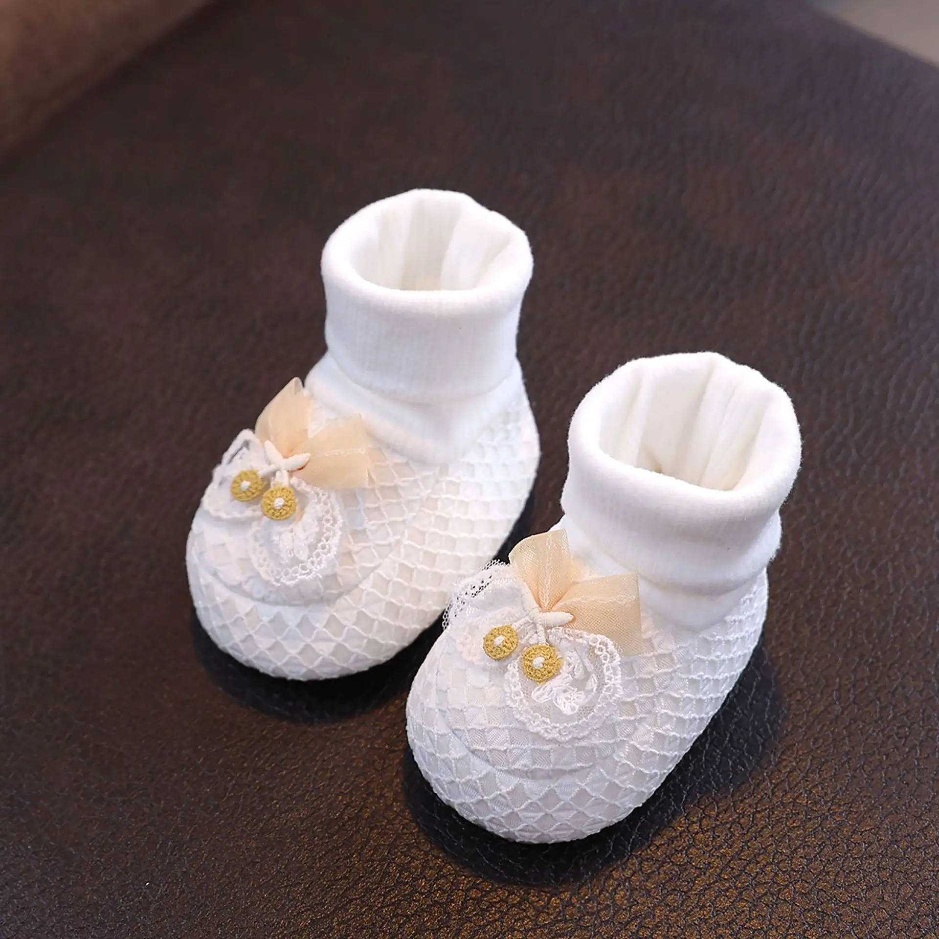 Yingmeili Baby Shoes 0-1Yr Cotton Anti-Slip Toddler