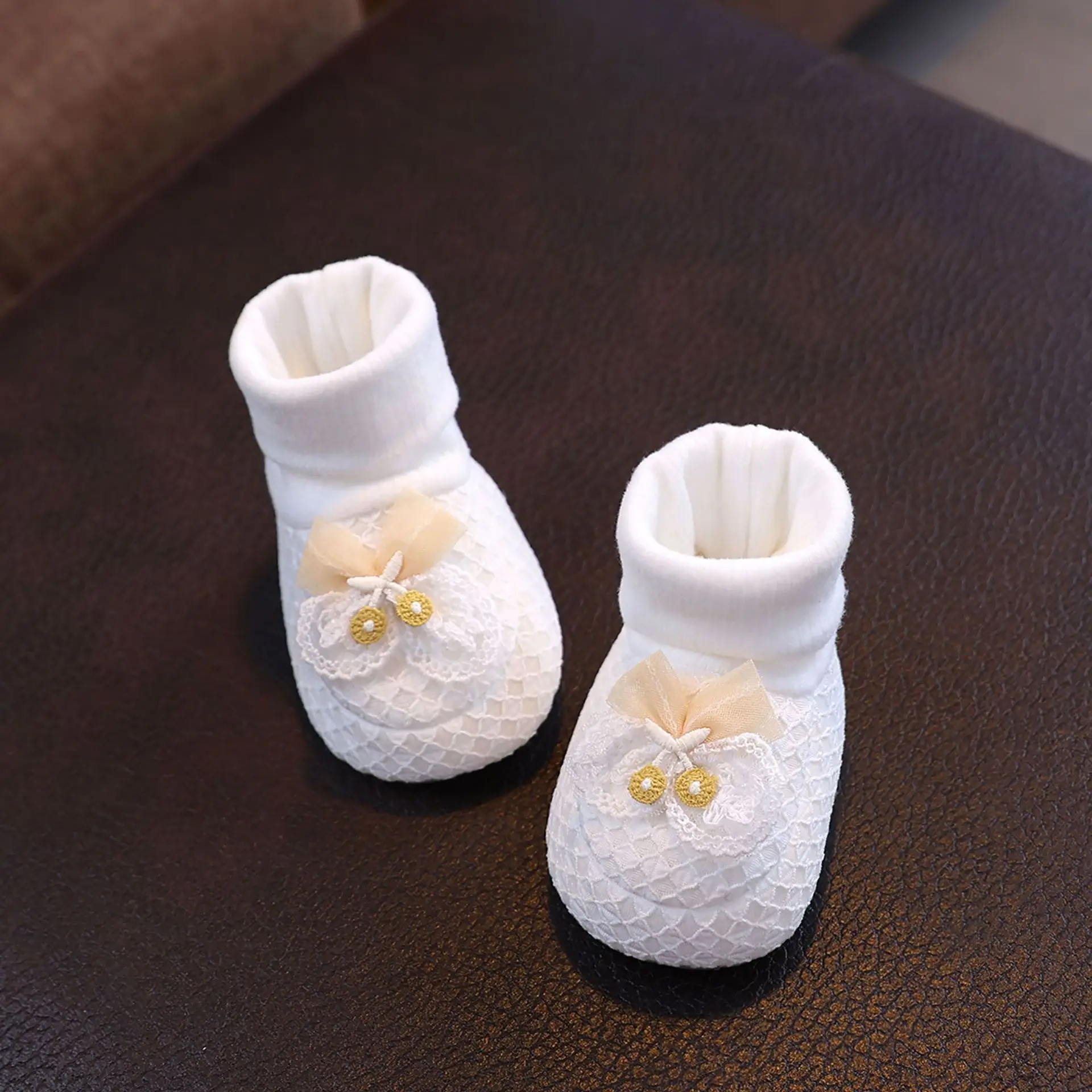 Yingmeili Baby Shoes 0-1Yr Cotton Anti-Slip Toddler