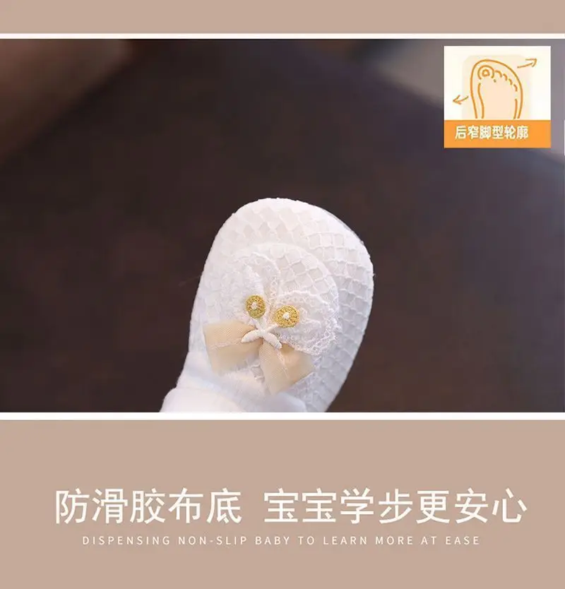 Yingmeili Baby Shoes 0-1Yr Cotton Anti-Slip Toddler — feature 5