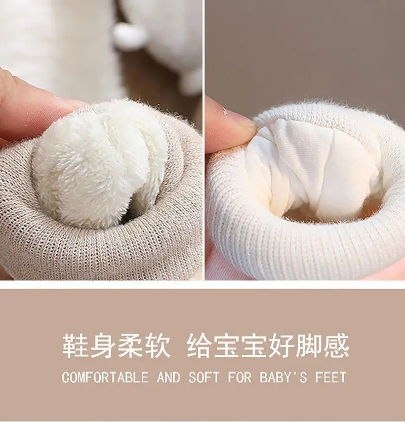 Yingmeili Baby Shoes 0-1Yr Cotton Anti-Slip Toddler — feature 7