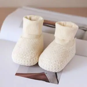 Yingmeili Baby Shoes 0-1Yr Cotton Anti-Slip Toddler