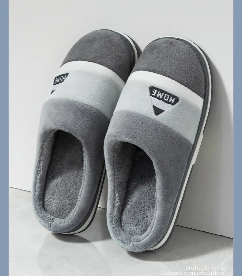Women Pink Cotton Slippers 2025 Winter Warm Anti-Slip — feature 15