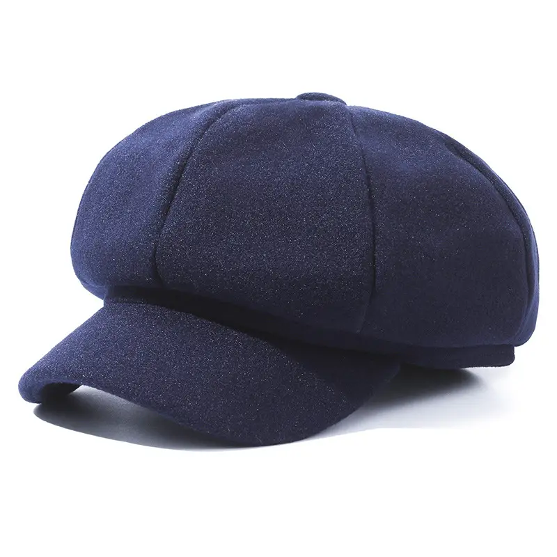 Black Retro Duckbill Cap Unisex Fashion - Image 4