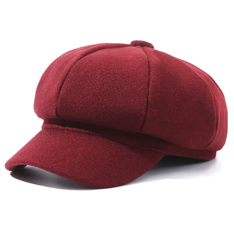 Black Retro Duckbill Cap Unisex Fashion - Image 8