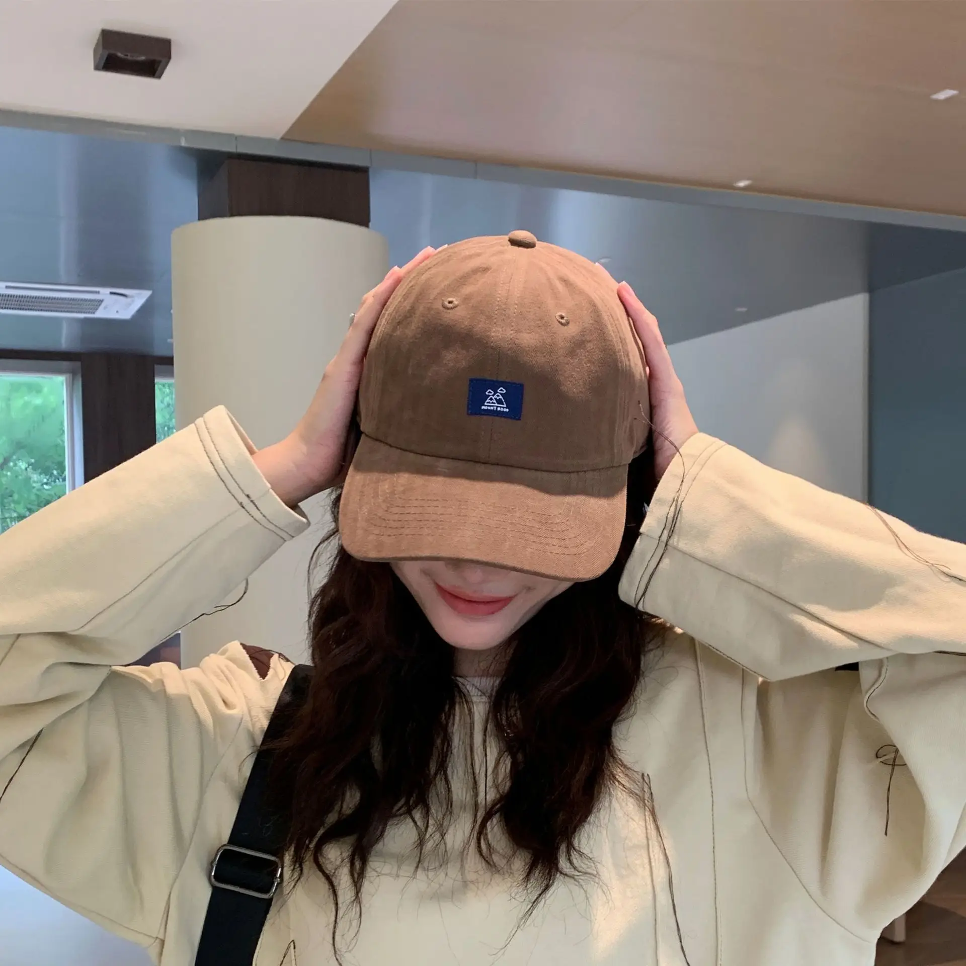 Trendy Sun Hat Large Head Cotton Women - Image 10