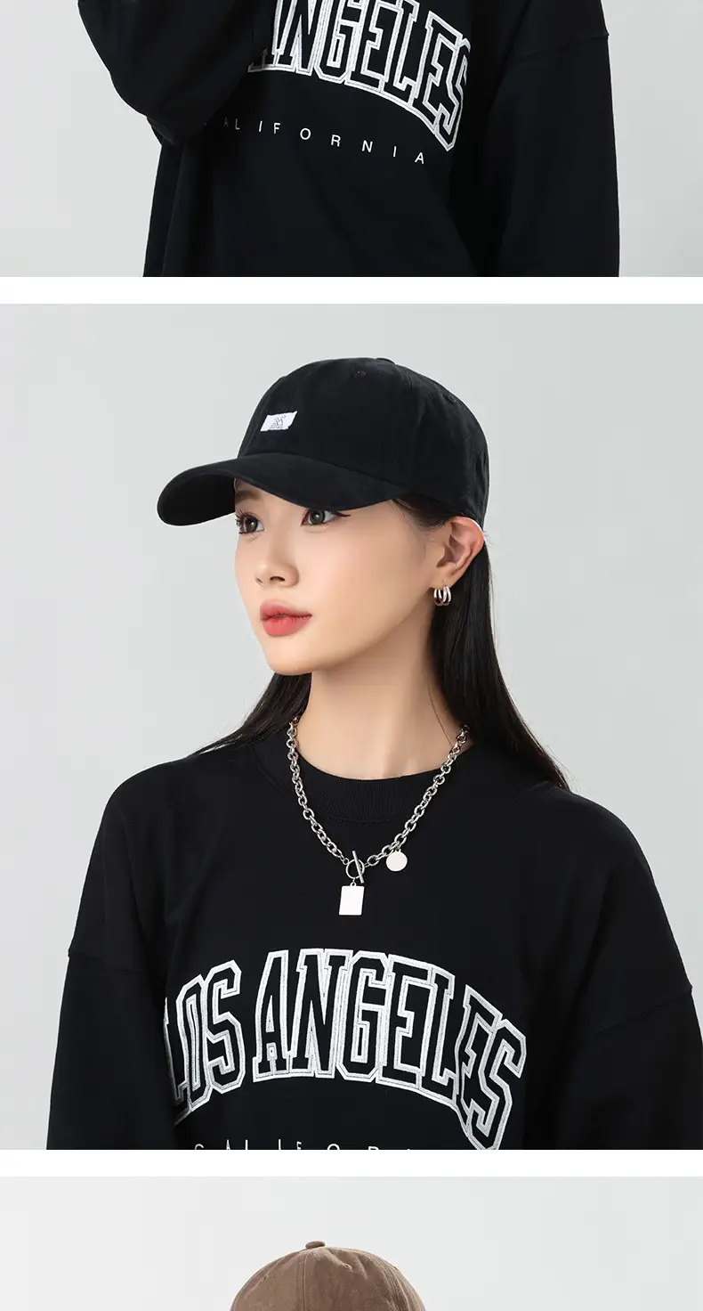 Trendy Sun Hat Large Head Cotton Women — feature 3