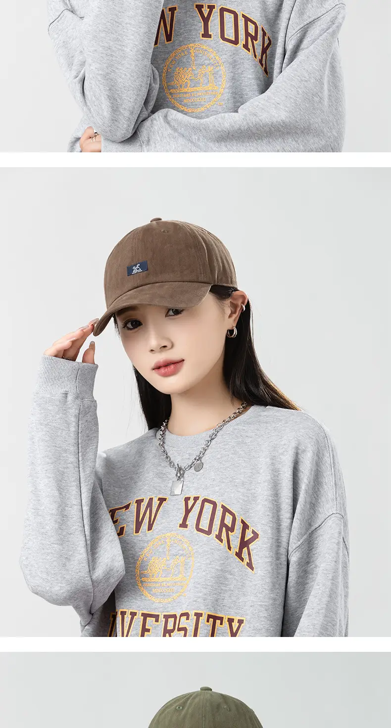 Trendy Sun Hat Large Head Cotton Women — feature 5