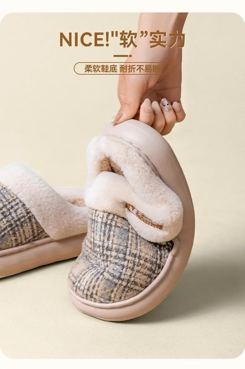 Women Cotton Warm Slippers Winter Autumn 2025 — feature 7