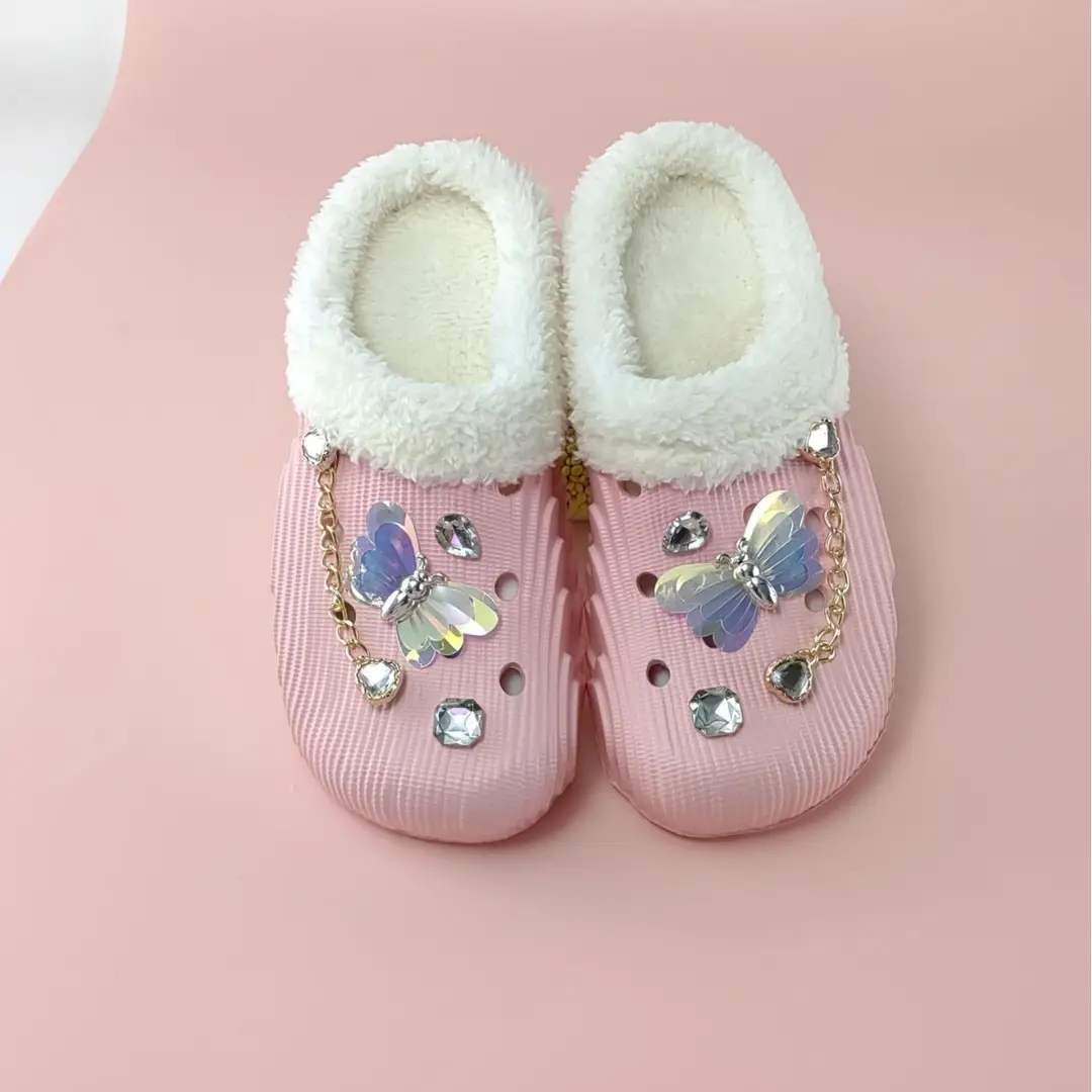 Cute Thick-Soled Slippers for Women, Autumn and Winter Outer Wear 2025 New Indoor Non-Slip, Anti-Odor Soft-Soled Slippers - Image 6