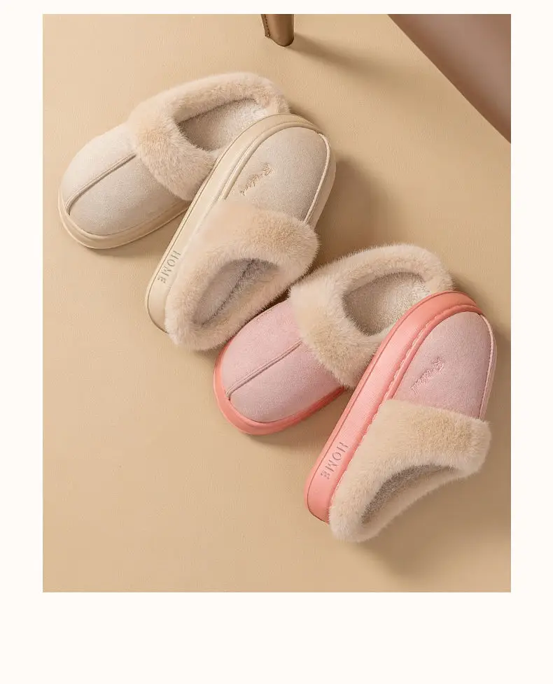 Chao Thick Warm Cotton Slippers for Girls — feature 12
