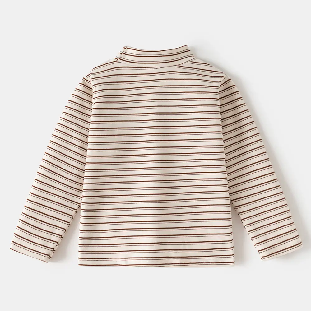 Children's Long Sleeve Striped Tops 2025 Autumn Winter — feature 5
