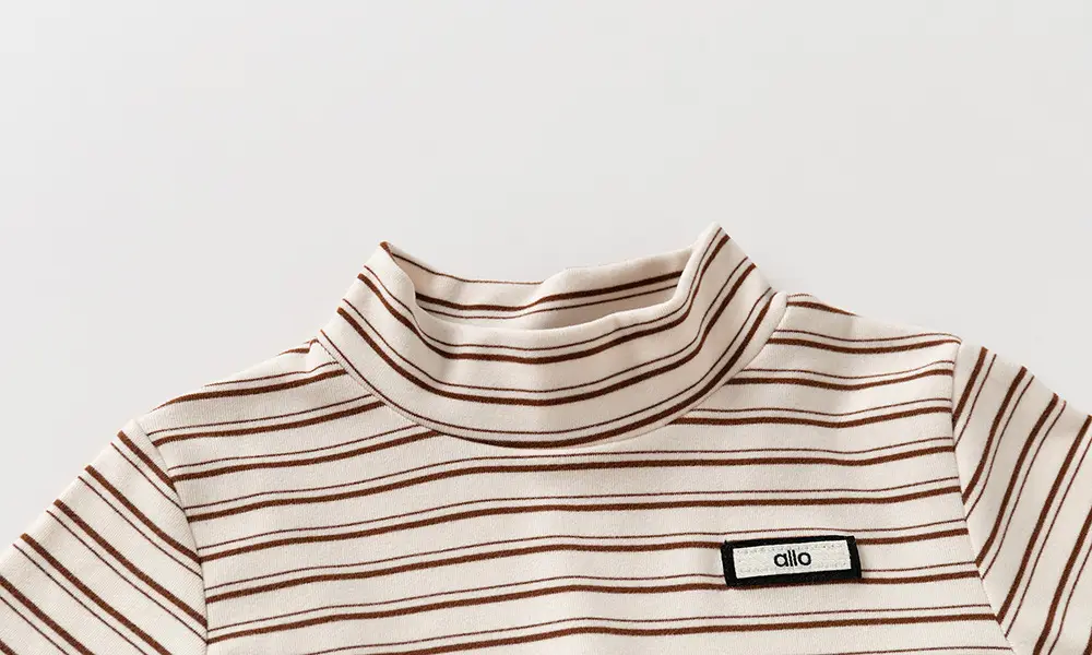 Children's Long Sleeve Striped Tops 2025 Autumn Winter — feature 6