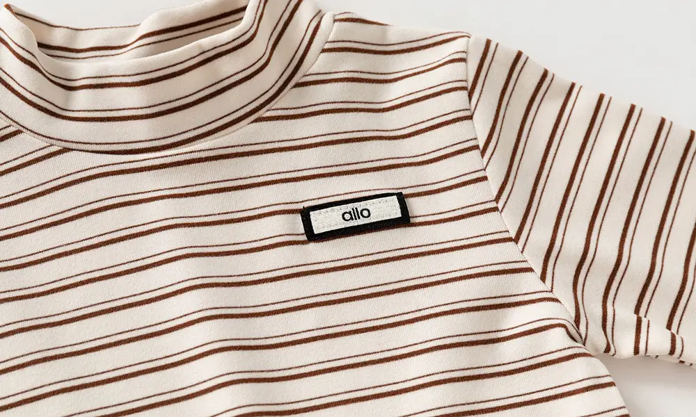 Children's Long Sleeve Striped Tops 2025 Autumn Winter — feature 7