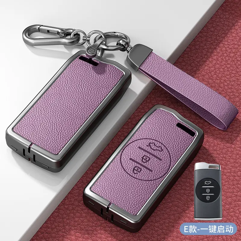Suitable for Chery Tiggo 9 Key Cover 8Pro Exploration 06 Shell 7 Arrizo 8Plus Kunpeng Oumengda 5 Key Bag