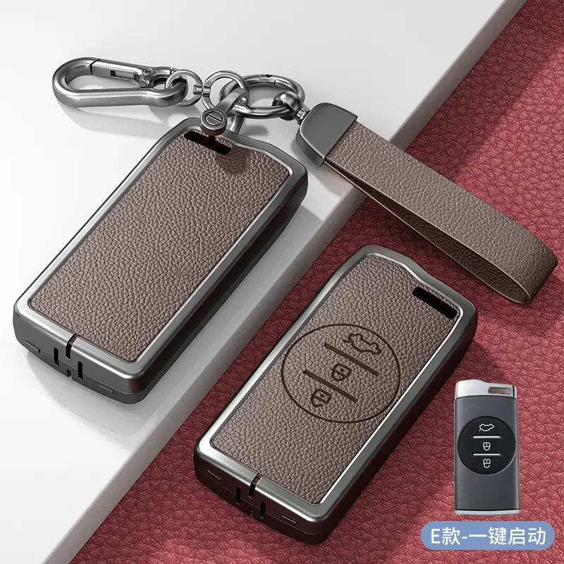 Suitable for Chery Tiggo 9 Key Cover 8Pro Exploration 06 Shell 7 Arrizo 8Plus Kunpeng Oumengda 5 Key Bag