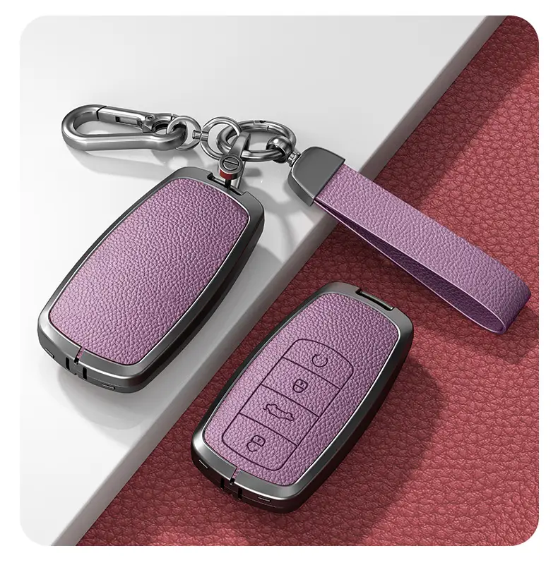 Suitable for Chery Tiggo 9 Key Cover 8Pro Exploration 06 Shell 7 Arrizo 8Plus Kunpeng Oumengda 5 Key Bag — feature 12