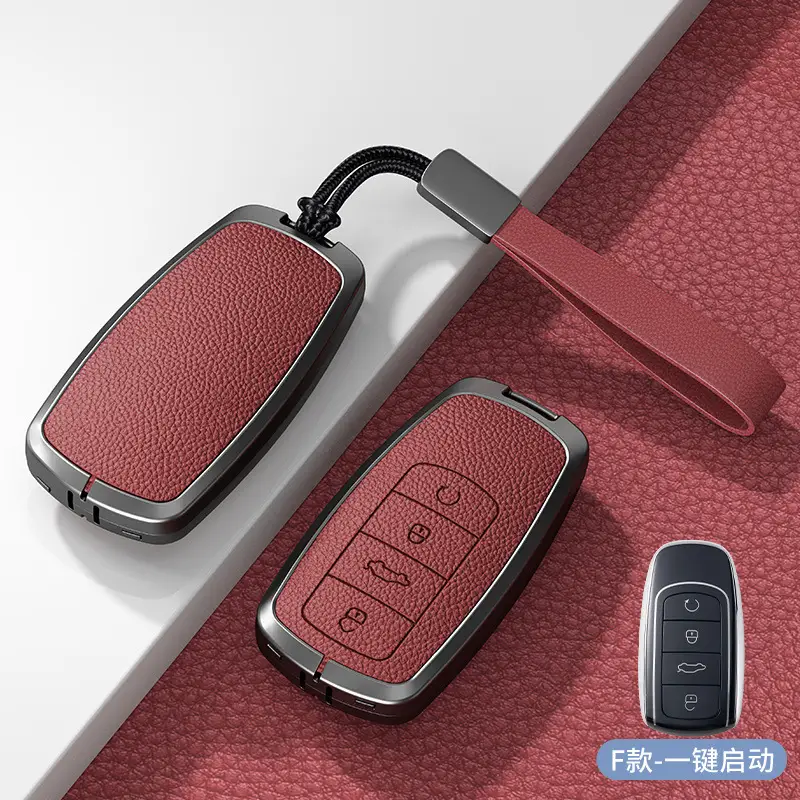 Suitable for Chery Tiggo 9 Key Cover 8Pro Exploration 06 Shell 7 Arrizo 8Plus Kunpeng Oumengda 5 Key Bag