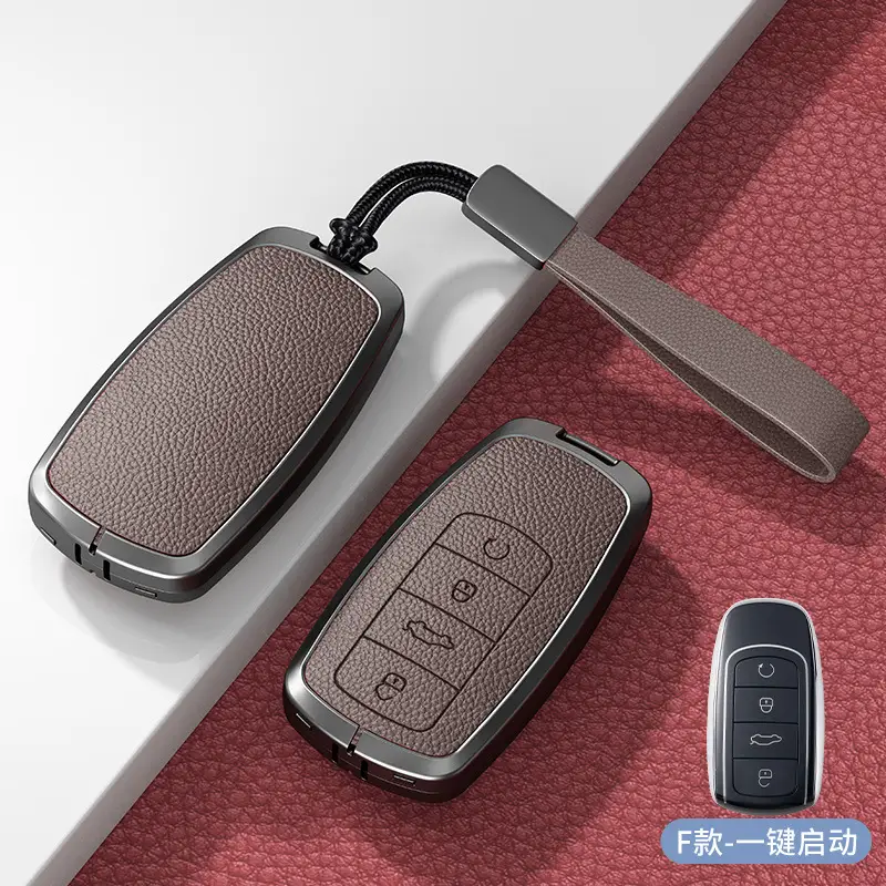 Suitable for Chery Tiggo 9 Key Cover 8Pro Exploration 06 Shell 7 Arrizo 8Plus Kunpeng Oumengda 5 Key Bag