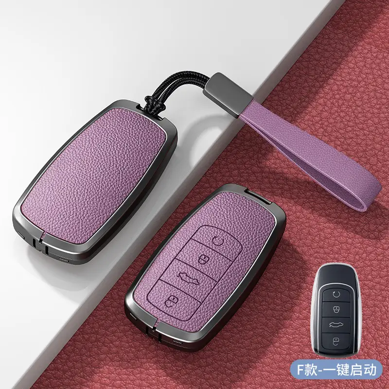 Suitable for Chery Tiggo 9 Key Cover 8Pro Exploration 06 Shell 7 Arrizo 8Plus Kunpeng Oumengda 5 Key Bag