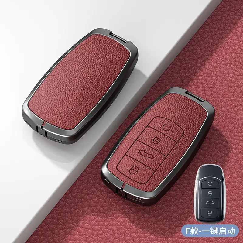 Suitable for Chery Tiggo 9 Key Cover 8Pro Exploration 06 Shell 7 Arrizo 8Plus Kunpeng Oumengda 5 Key Bag