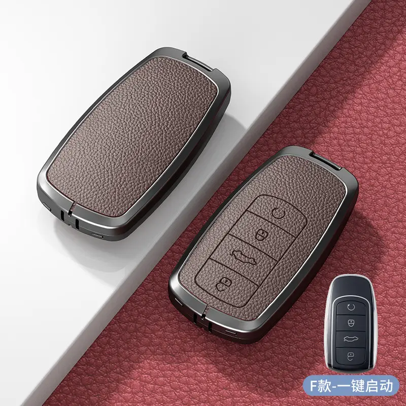 Suitable for Chery Tiggo 9 Key Cover 8Pro Exploration 06 Shell 7 Arrizo 8Plus Kunpeng Oumengda 5 Key Bag