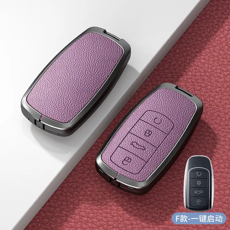 Suitable for Chery Tiggo 9 Key Cover 8Pro Exploration 06 Shell 7 Arrizo 8Plus Kunpeng Oumengda 5 Key Bag