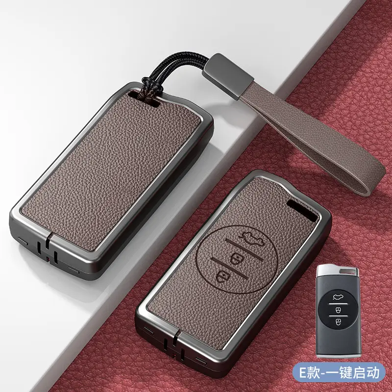 Suitable for Chery Tiggo 9 Key Cover 8Pro Exploration 06 Shell 7 Arrizo 8Plus Kunpeng Oumengda 5 Key Bag