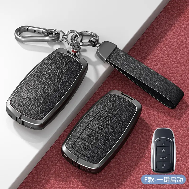 Suitable for Chery Tiggo 9 Key Cover 8Pro Exploration 06 Shell 7 Arrizo 8Plus Kunpeng Oumengda 5 Key Bag