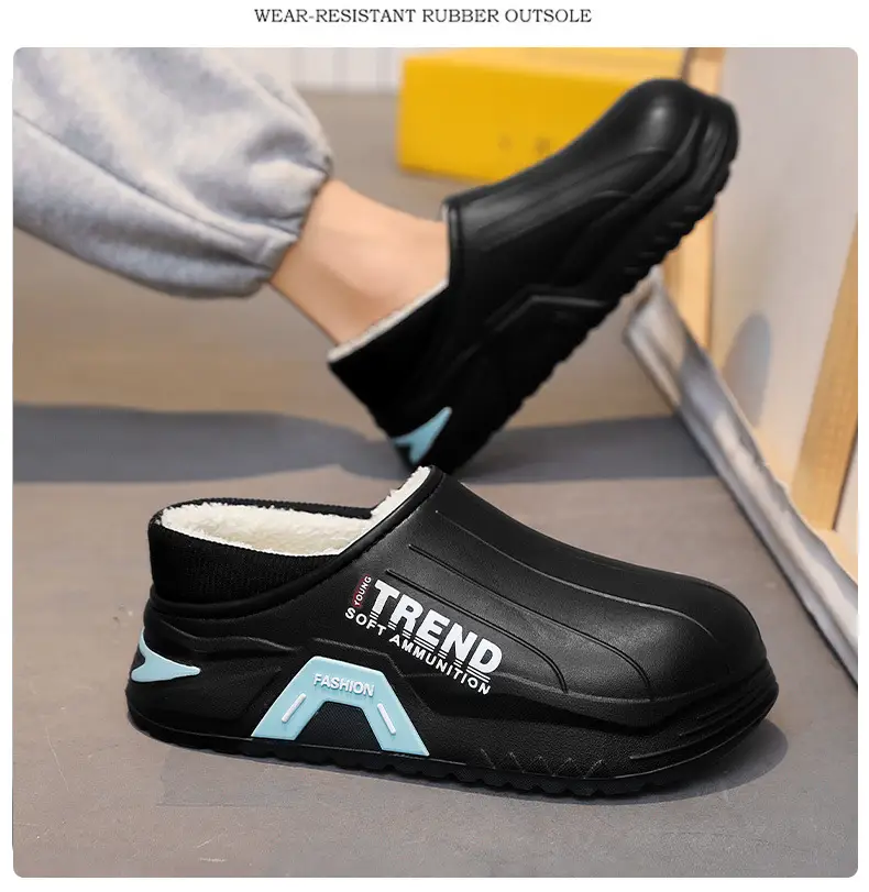 Winter Cotton Slippers Thick Soled Warm Indoor Wear — feature 10