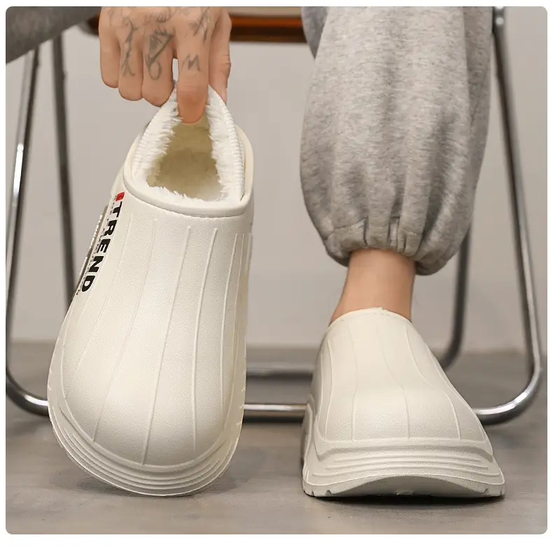 Winter Cotton Slippers Thick Soled Warm Indoor Wear — feature 16