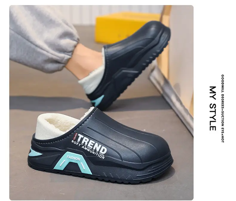 Winter Cotton Slippers Thick Soled Warm Indoor Wear — feature 19