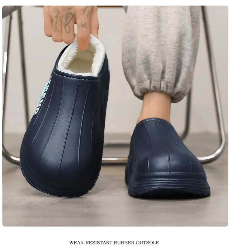 Winter Cotton Slippers Thick Soled Warm Indoor Wear — feature 20