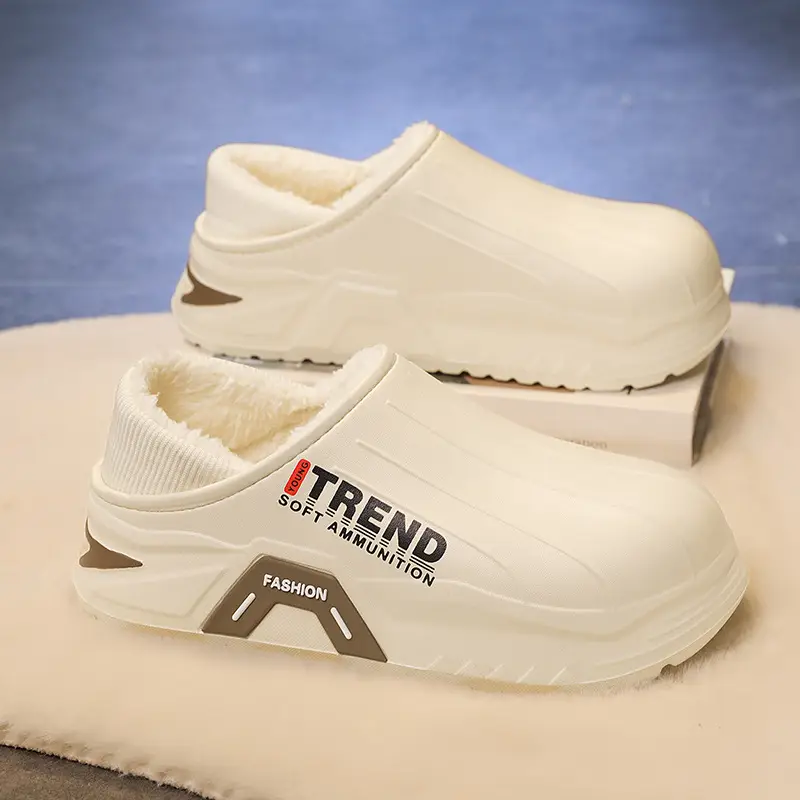 Winter Cotton Slippers Thick Soled Warm Indoor Wear