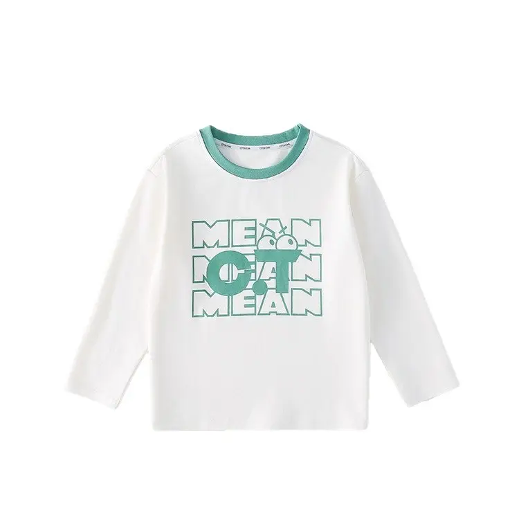 Cotton Long Sleeve T-Shirt for Boys Autumn Base Antibacterial - Image 6